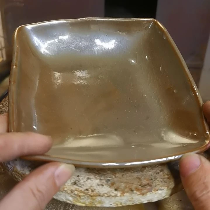 盘手工高温原矿窑变