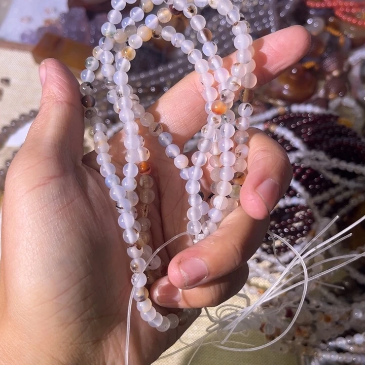 玛瑙/玉髓未镶嵌手链