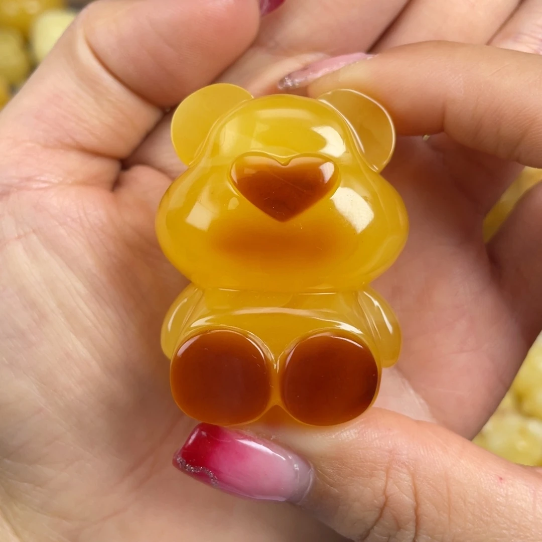 琥珀裸石未镶嵌蜜蜡