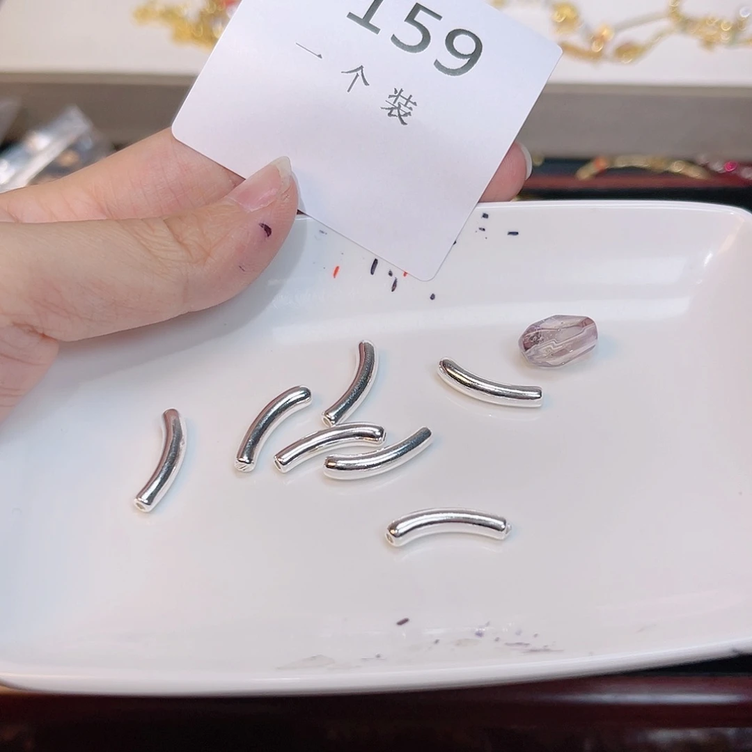 紫晶珠宝半成品银S925镶嵌159