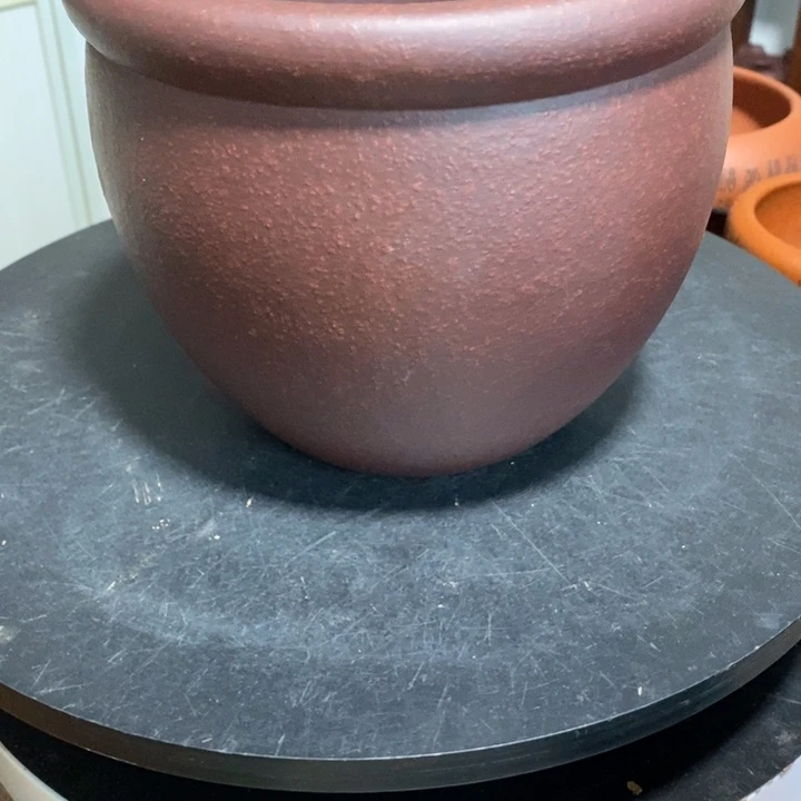 紫砂紫砂花盆手工艺制作用****5