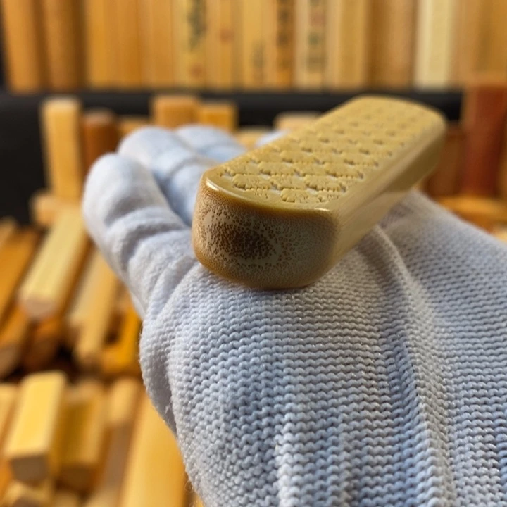 竹福利款手把件浮雕