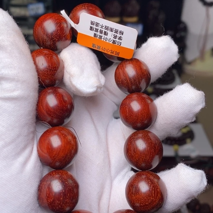 小叶紫檀手串/手链原汁原味1.8cm 特价