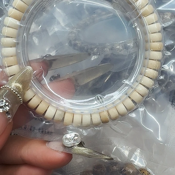 星月菩提手串513傲世白菩提8×4药片单圈