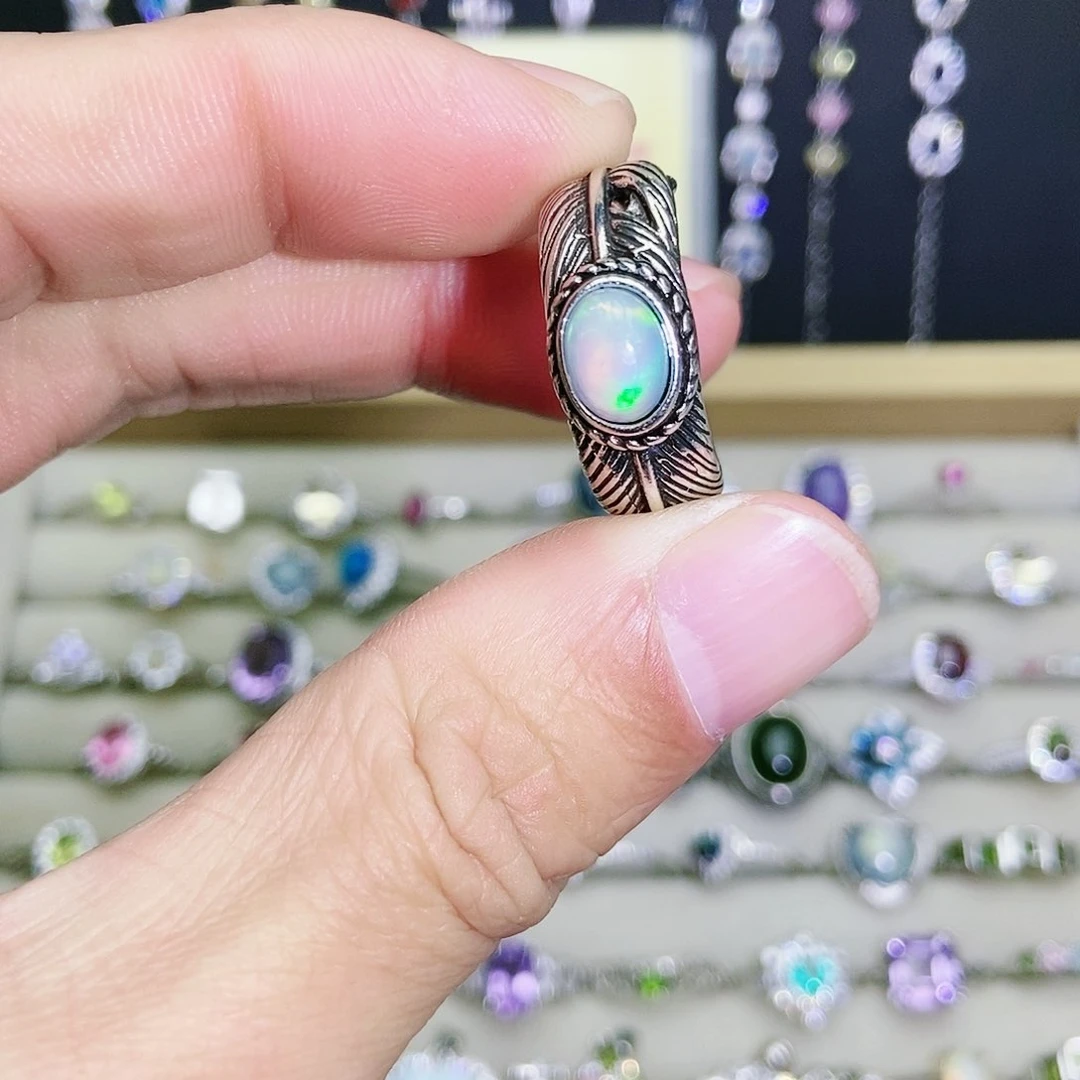 【闪购商品】未镶嵌欧泊戒指