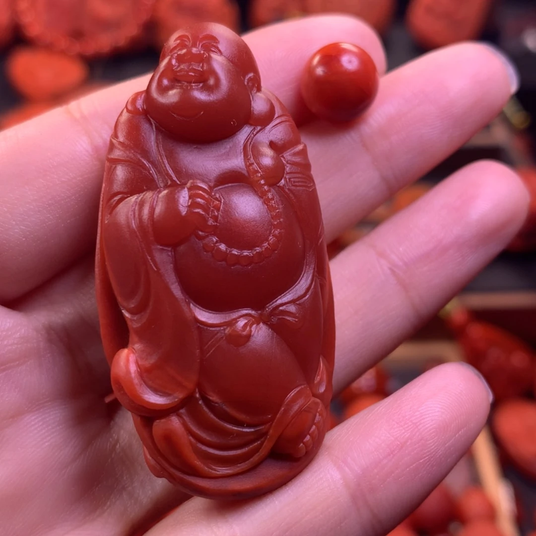 【闪购商品】未镶嵌吊坠南红玛瑙小***?