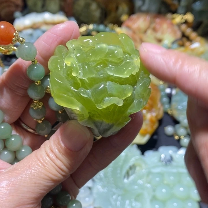 岫玉岫玉吊坠未镶嵌