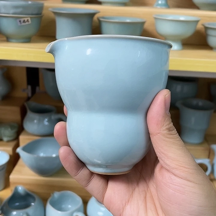 公道杯郗奎奎天青福禄公道纯手工