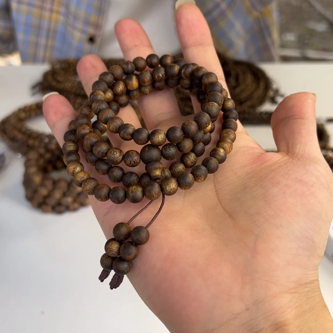 手串沉香0.7规格多圈20克