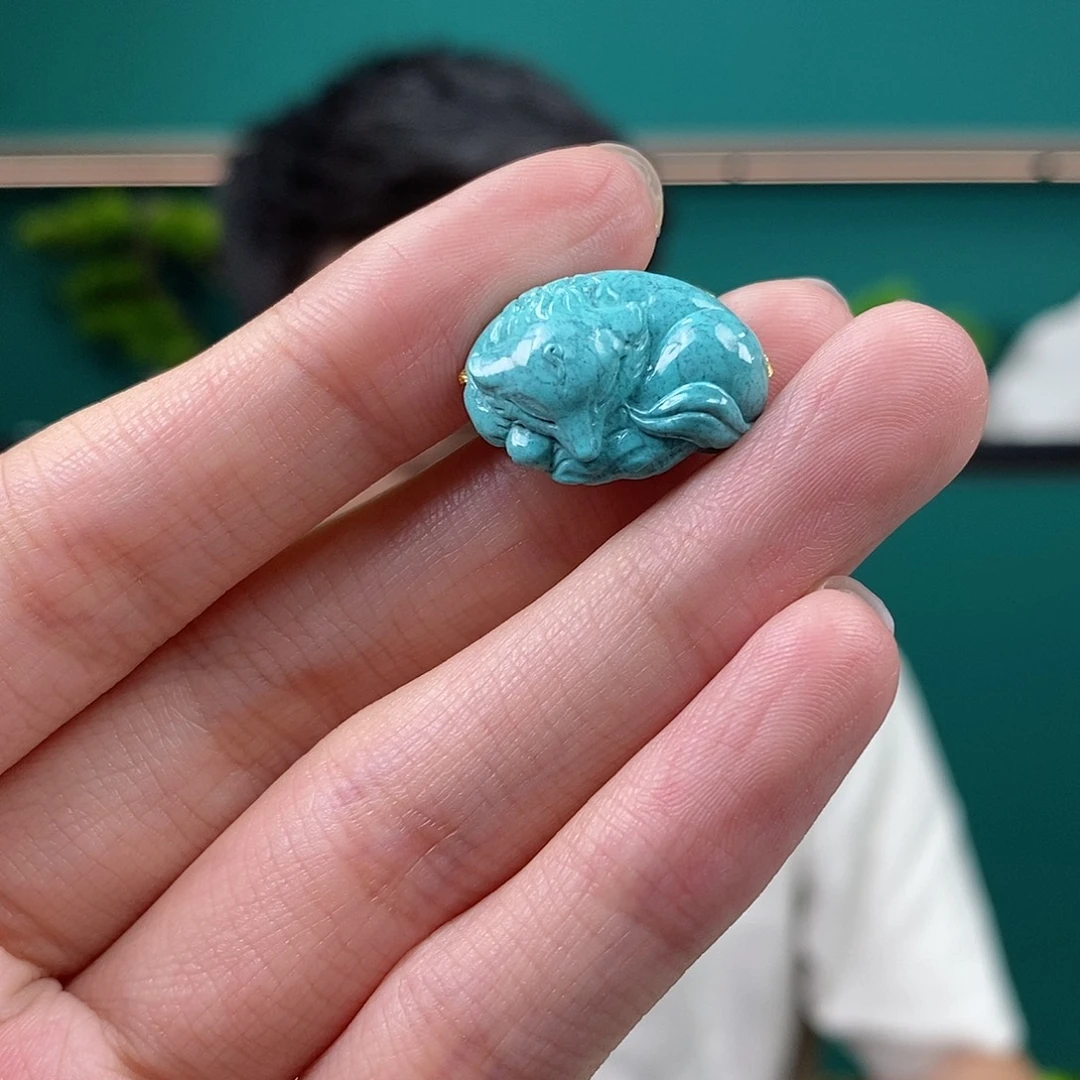 未镶嵌绿松石珠宝奇石