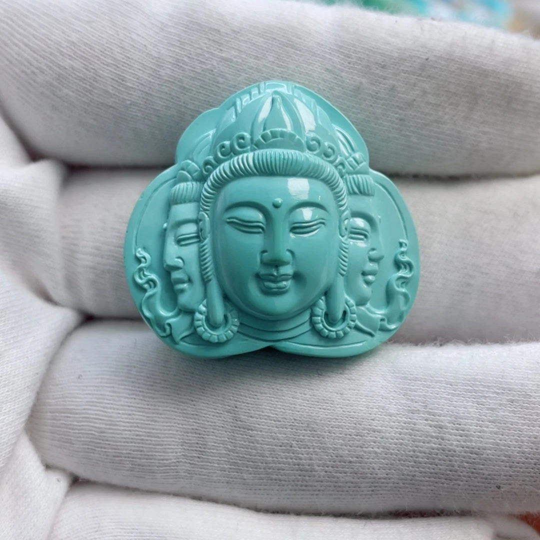 绿松石珠宝奇石未镶嵌白***、