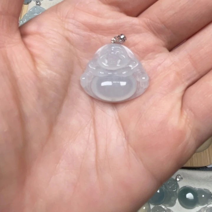 翡翠未镶嵌吊坠(不含链)翡翠