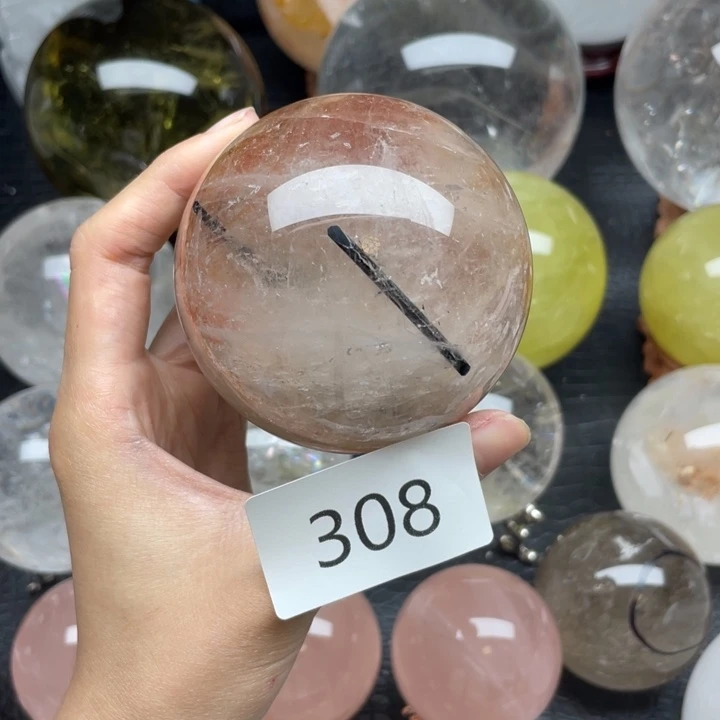 未镶嵌摆件水晶308 7.7CM