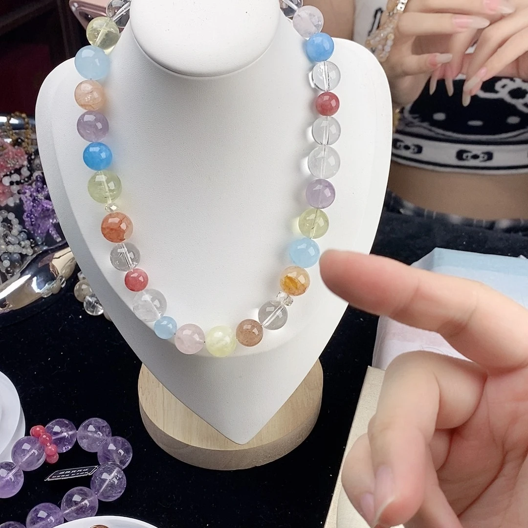银S925镀金镶嵌水晶手链