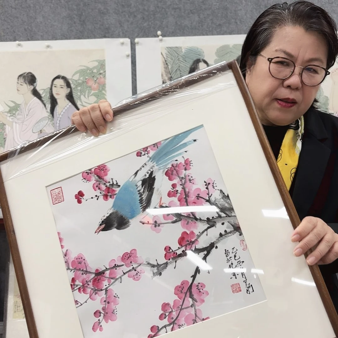 国画老师亲笔手绘11111