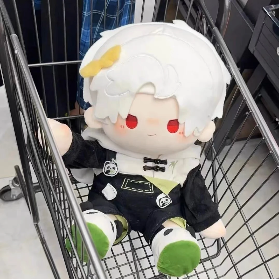 秦彻棉花娃娃40cm坐姿玩偶毛绒属性深空同人周边公仔深沈星回乌鸦