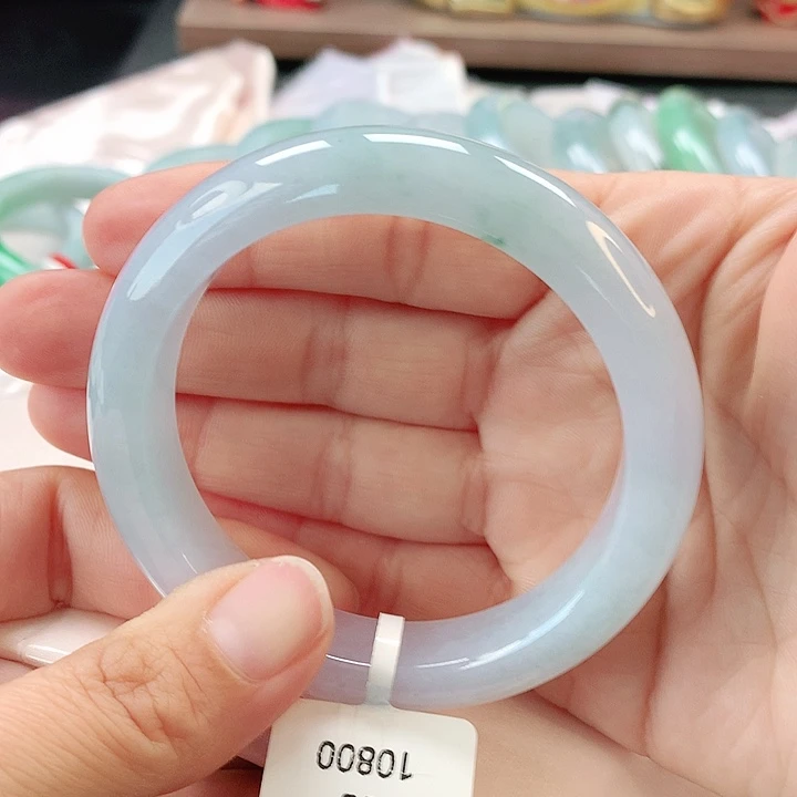 未镶嵌手镯翡翠56正