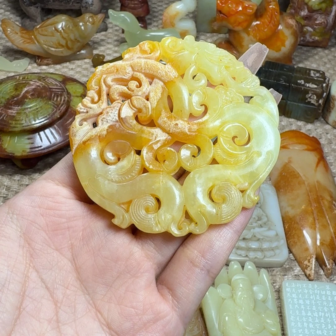 吊坠白玉菩提挂件
