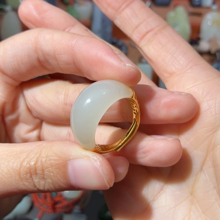 和田玉银S925镶嵌颈饰