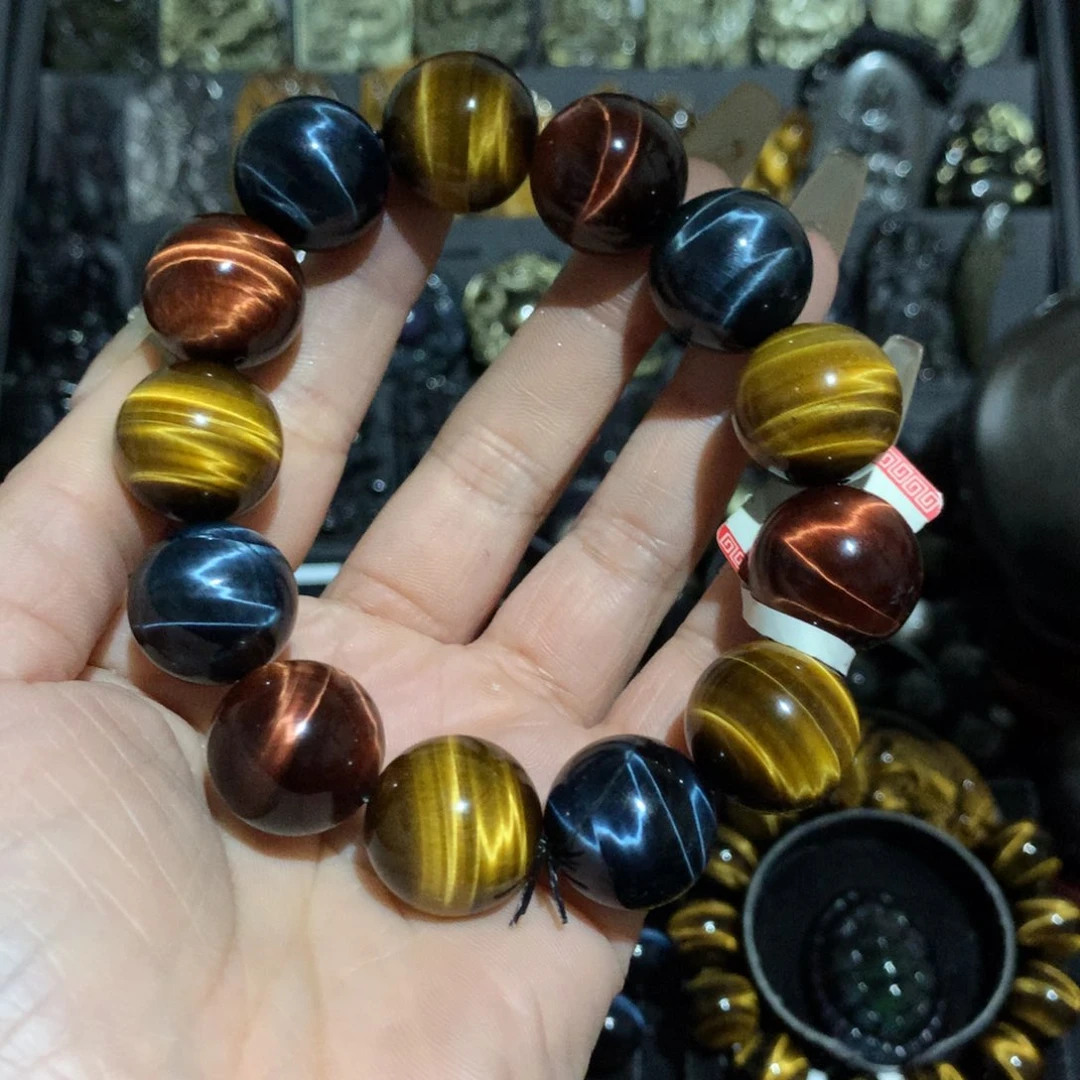 未镶嵌手链木变石（虎睛石）莉**丝