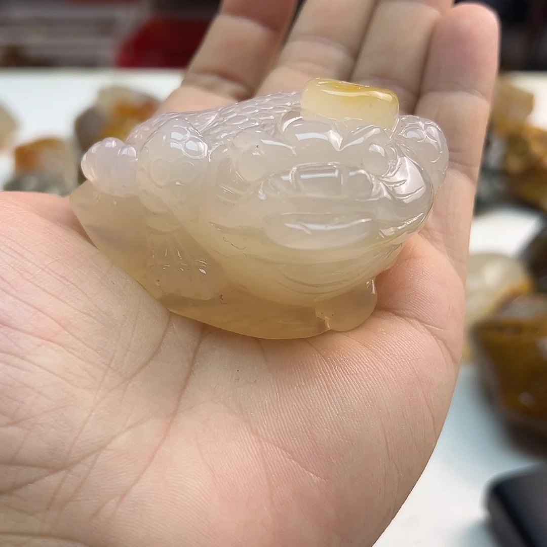 玛瑙/玉髓未镶嵌吊坠(不含链)