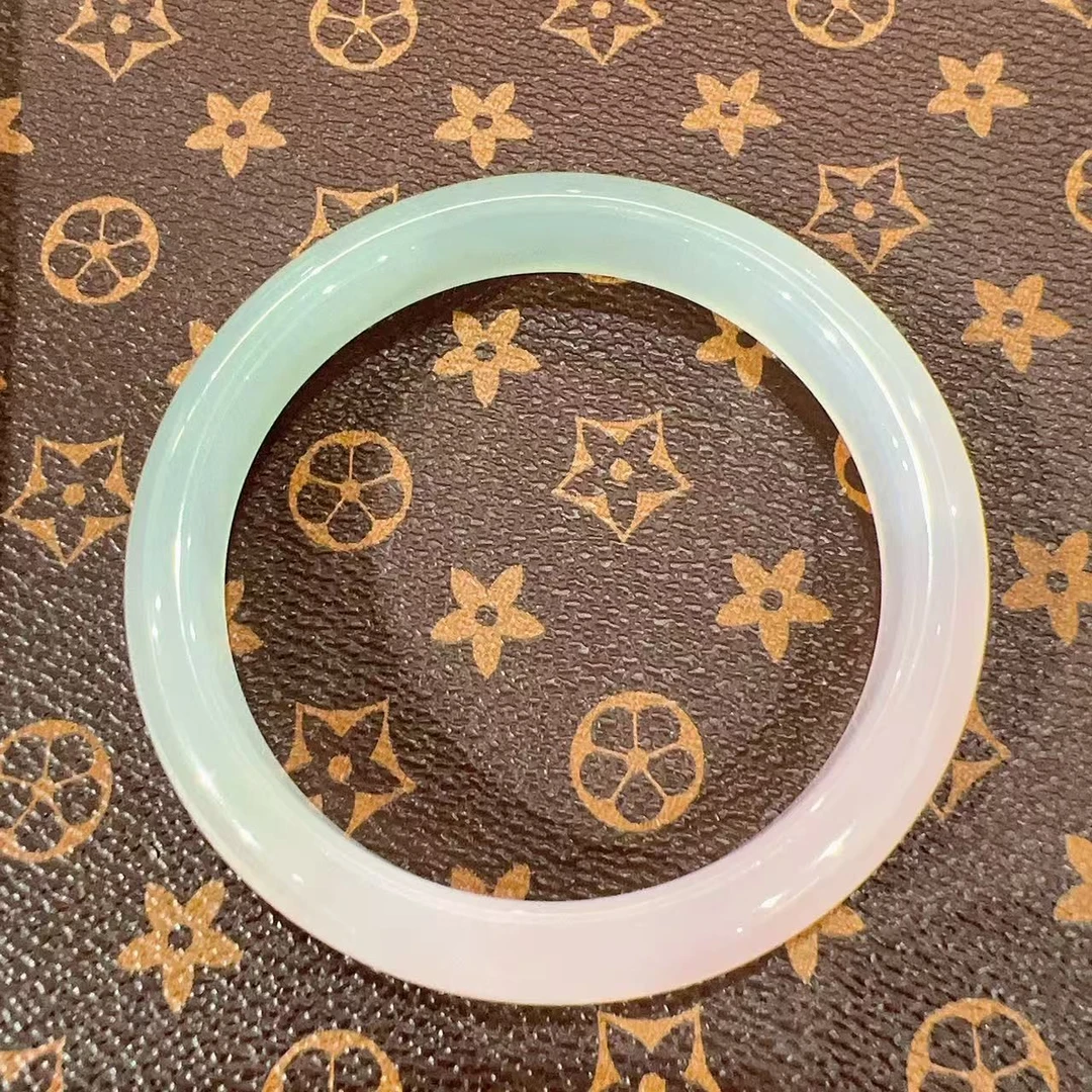 天然珠宝AS/ZM000031/翠青手镯/晶莹剔透/珠宝首饰/玛瑙