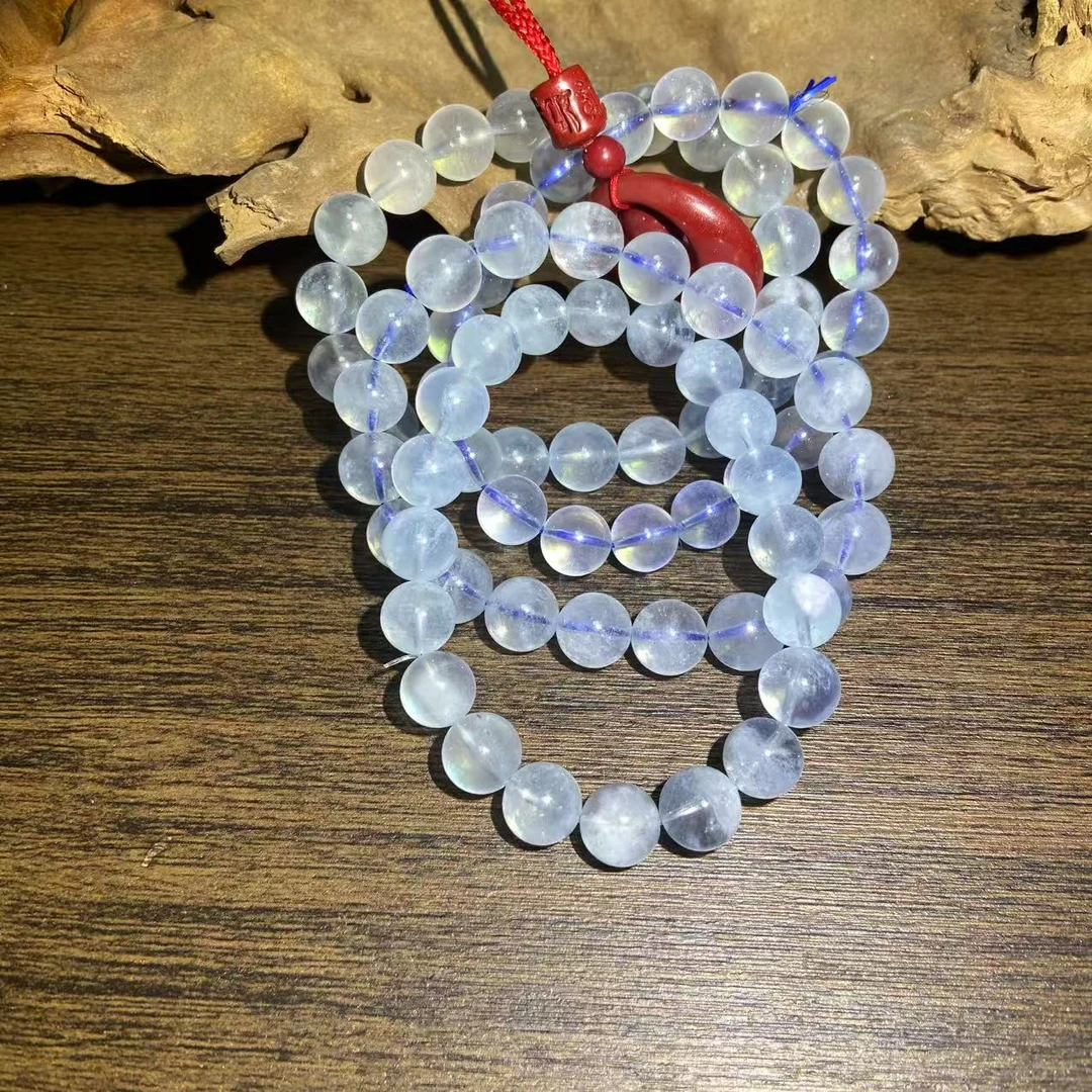 【云上水晶】Z272 海蓝宝手串 多样性发其一