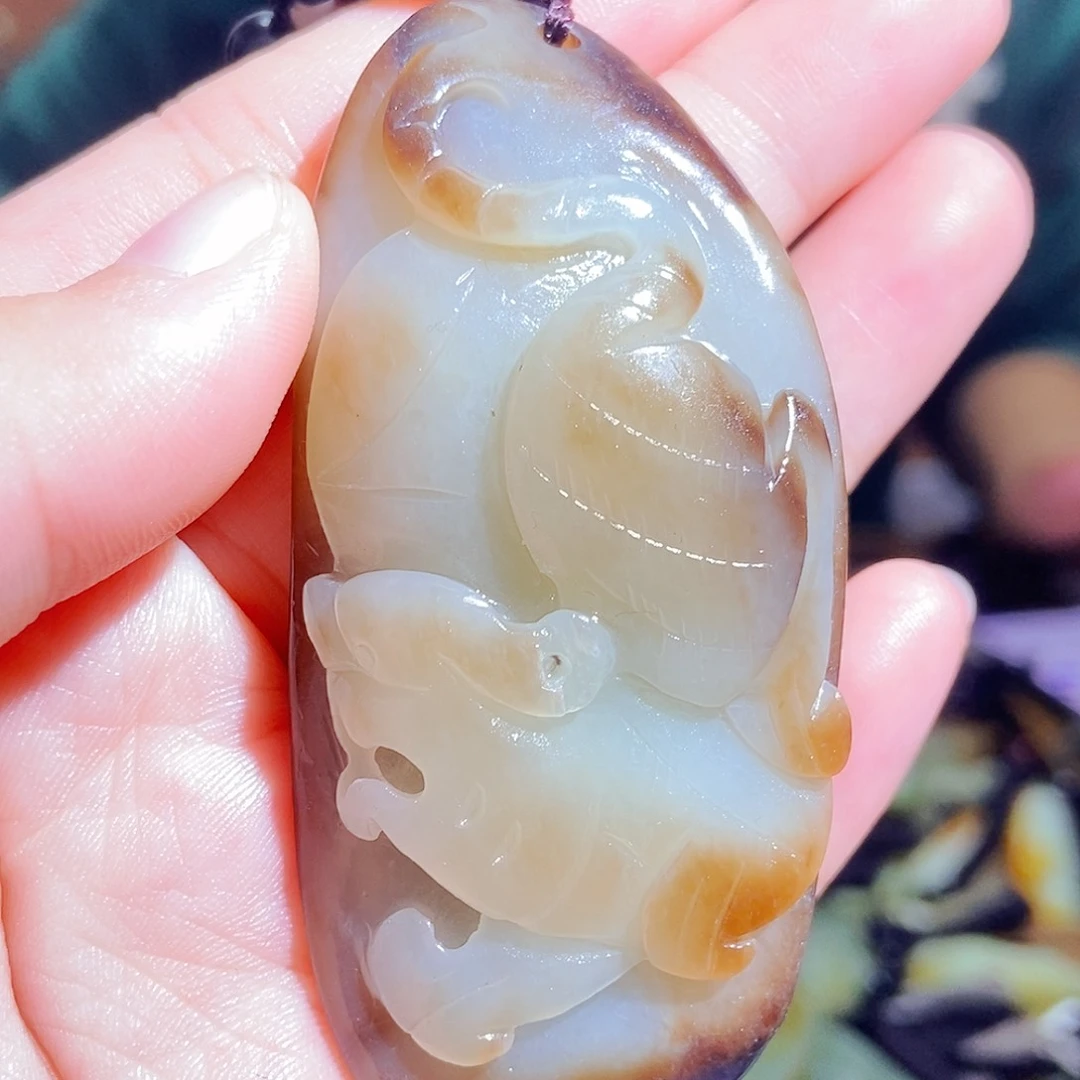 颈饰未镶嵌和田玉