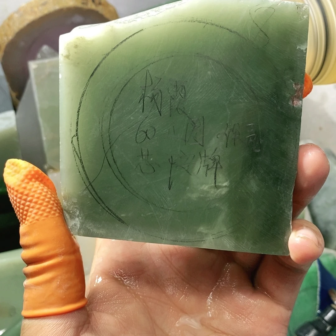 和田玉手镯未镶嵌杨*定制