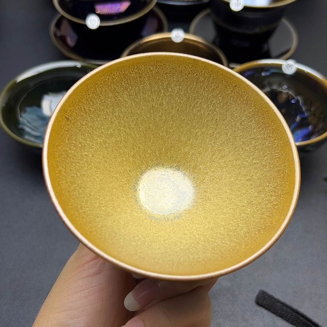 茶盏建窑建盏主人杯