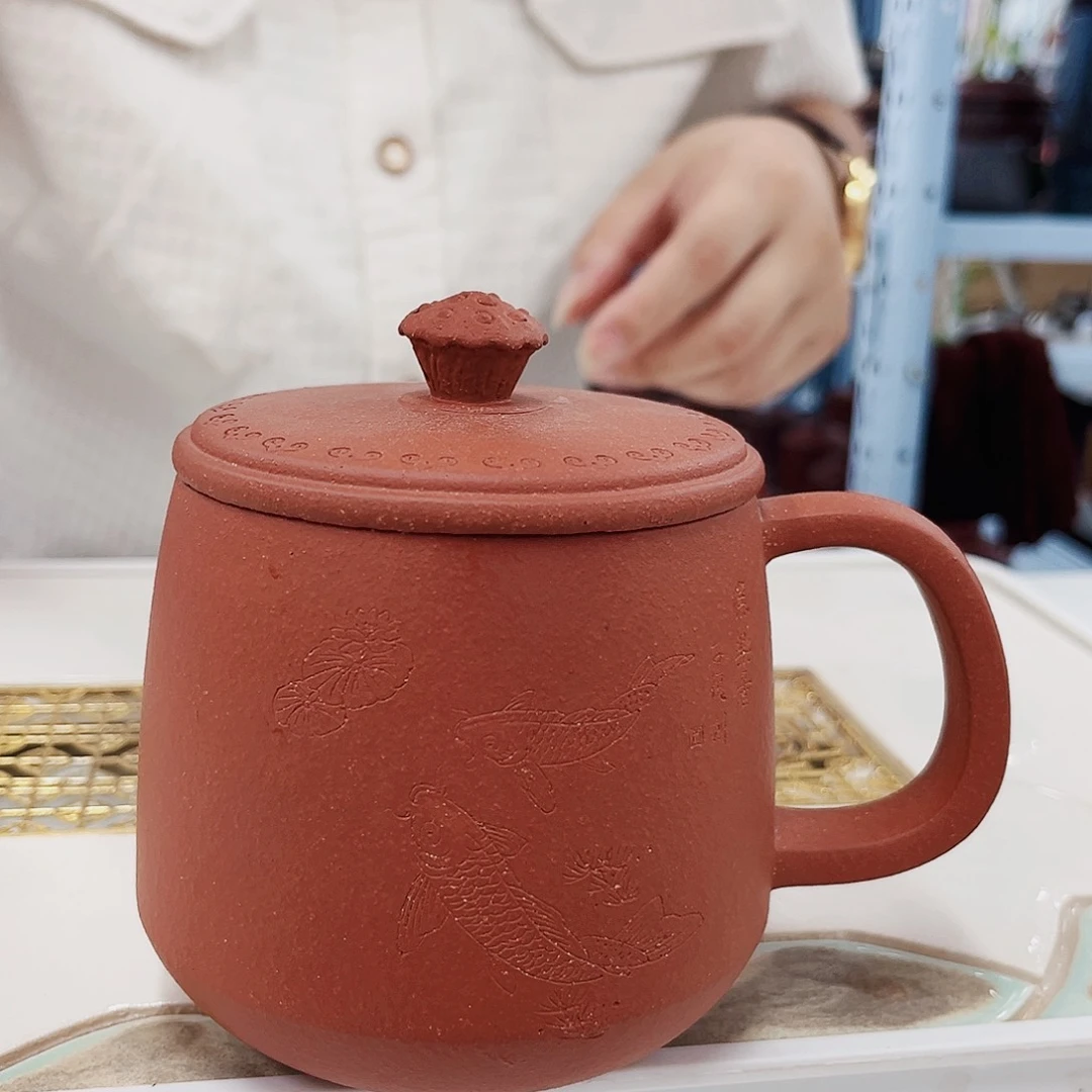 茶杯紫砂紫砂盖杯