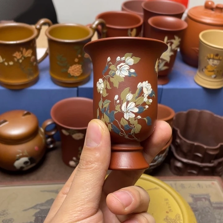 紫砂茶杯紫砂主人杯80cc