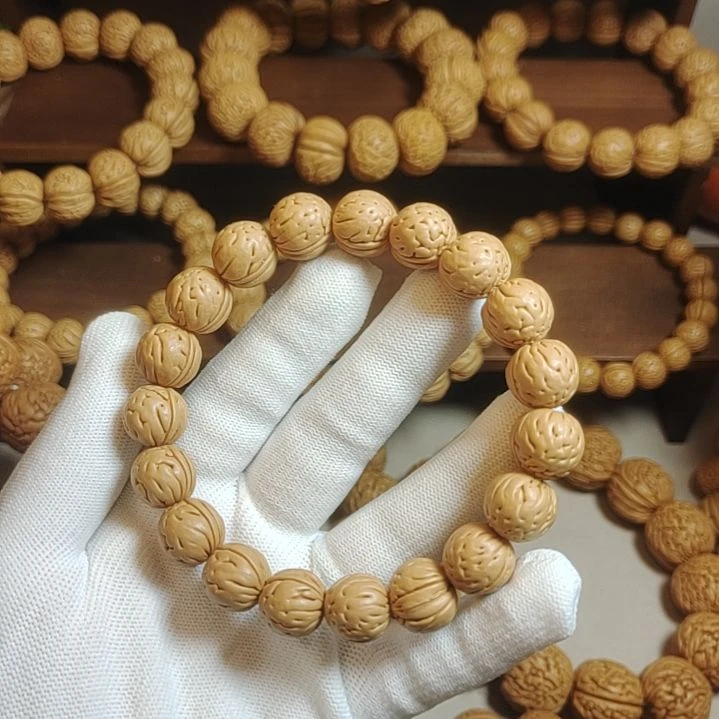 桃核手串野生小金宝