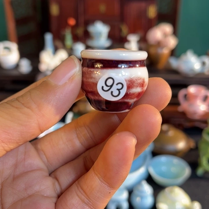 摆件微陶老王迷你花瓶