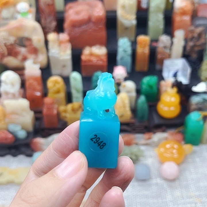 寿山石印石枉*2948包邮包刻