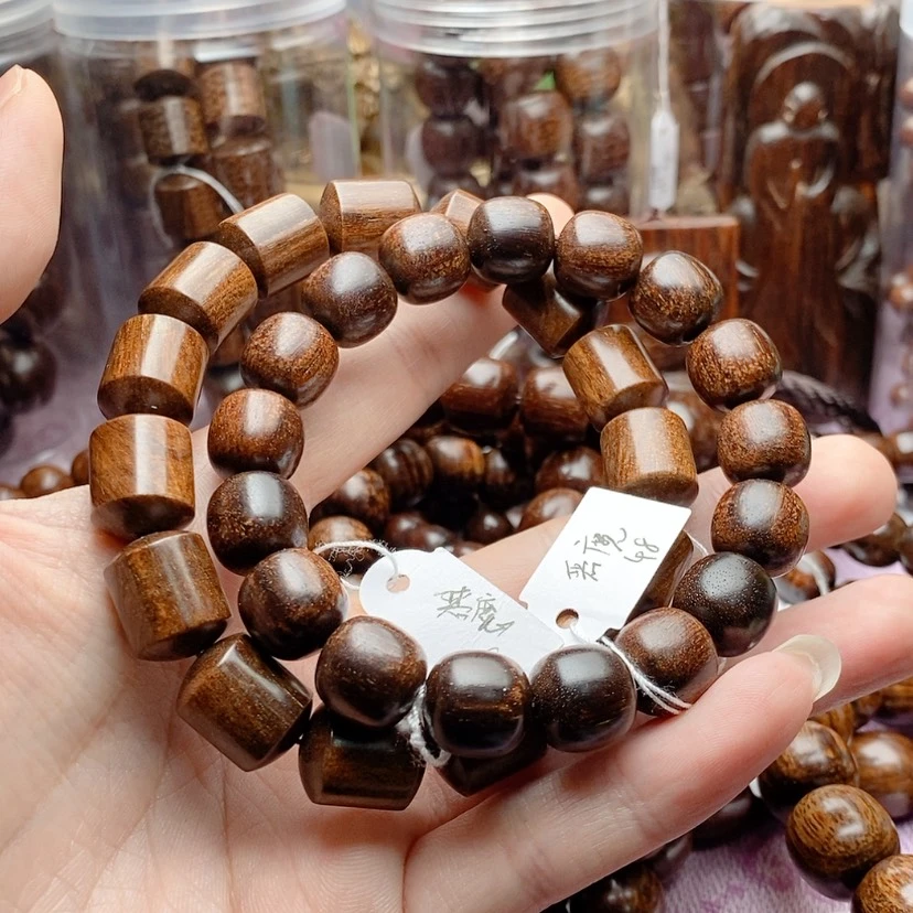 【闪购商品】贡木手串/手链迪恶巴布亚贡木