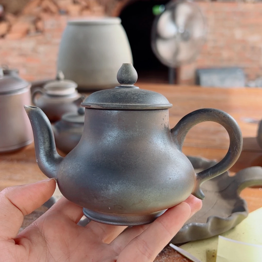 坭兴陶贵台龙窑柴烧茶器A284