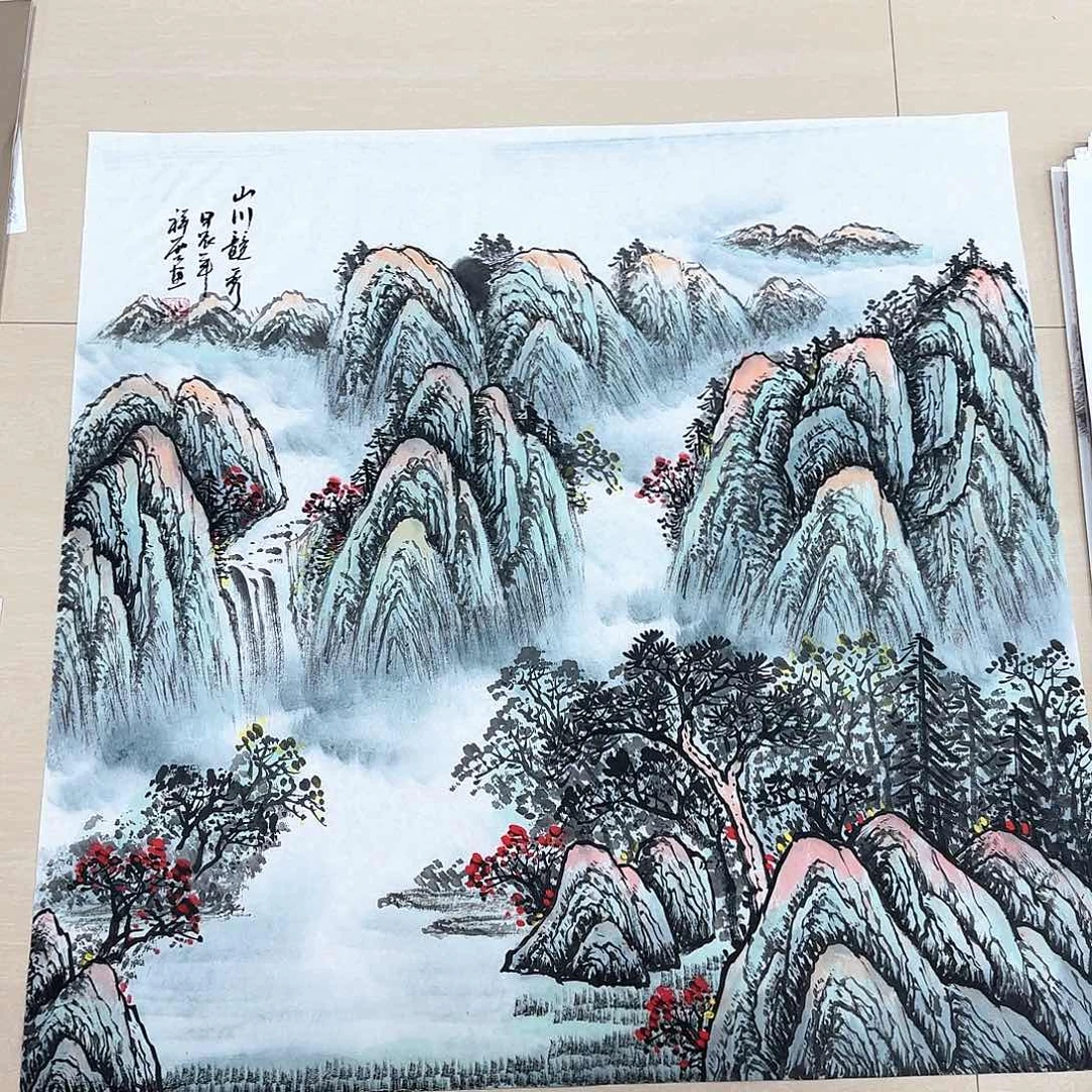 国画国画作品集一个