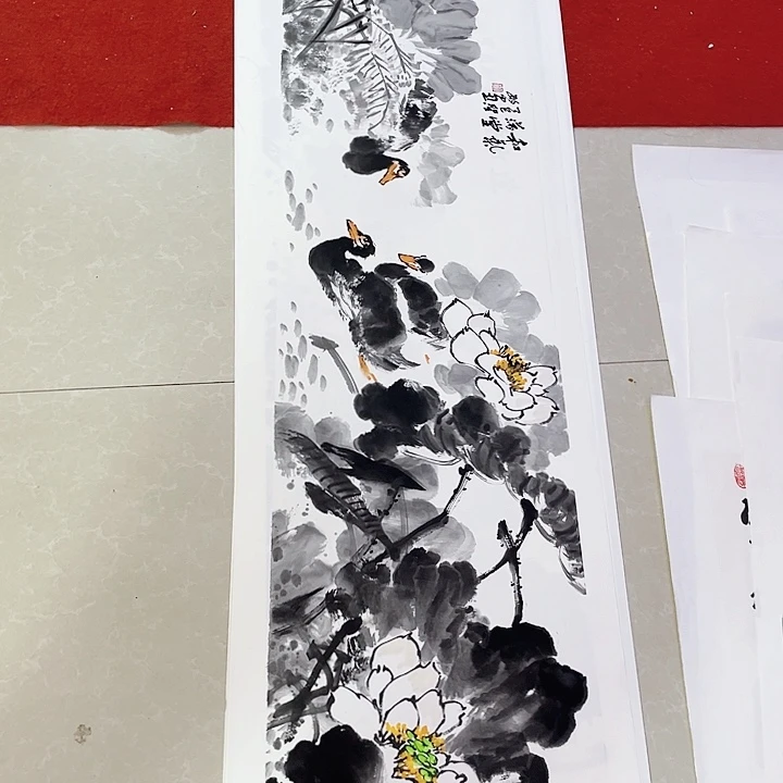 国画张圣敏先生纯手绘作品