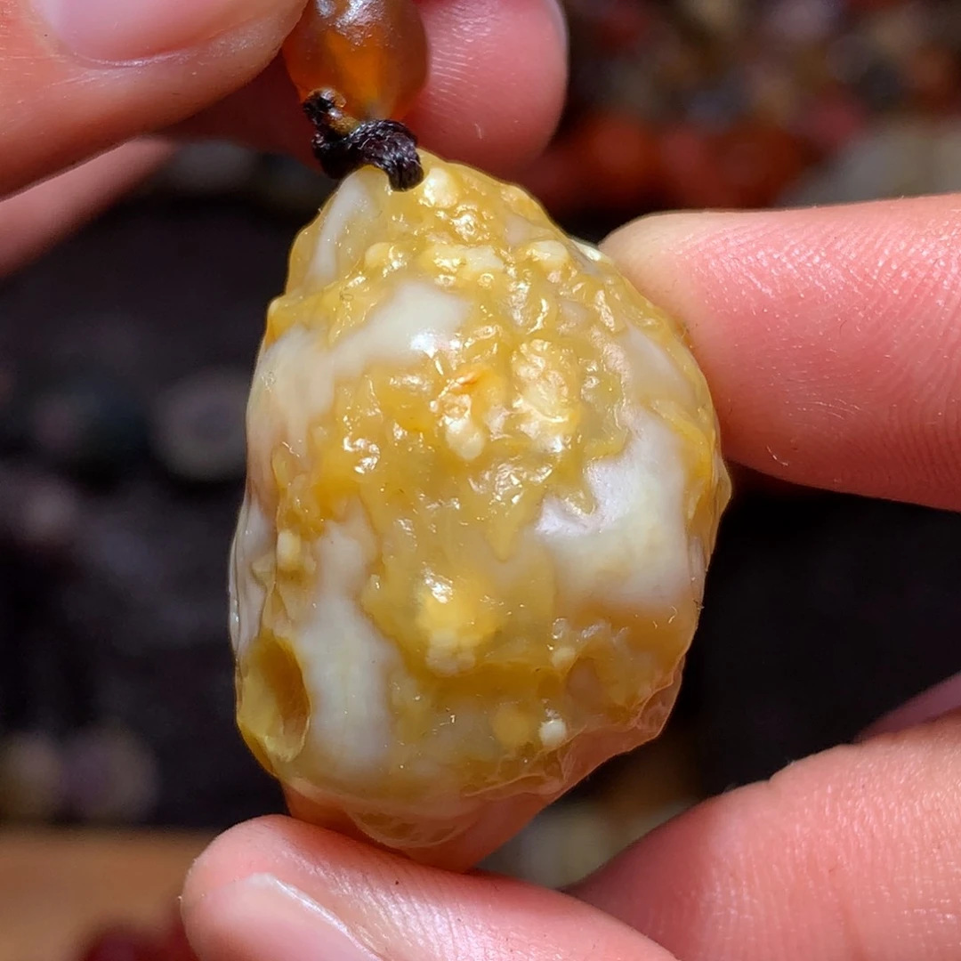 未镶嵌玛瑙/玉髓珠宝半成品