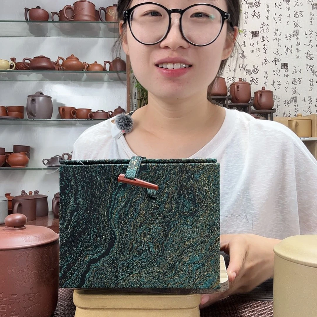 小***胖茶壶紫砂绿盒子mmmm