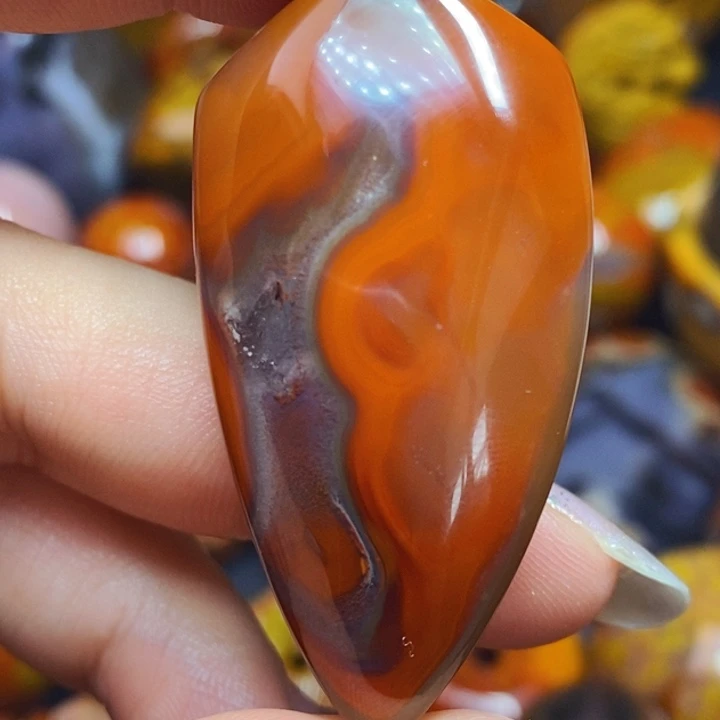 玛瑙/玉髓未镶嵌颈饰