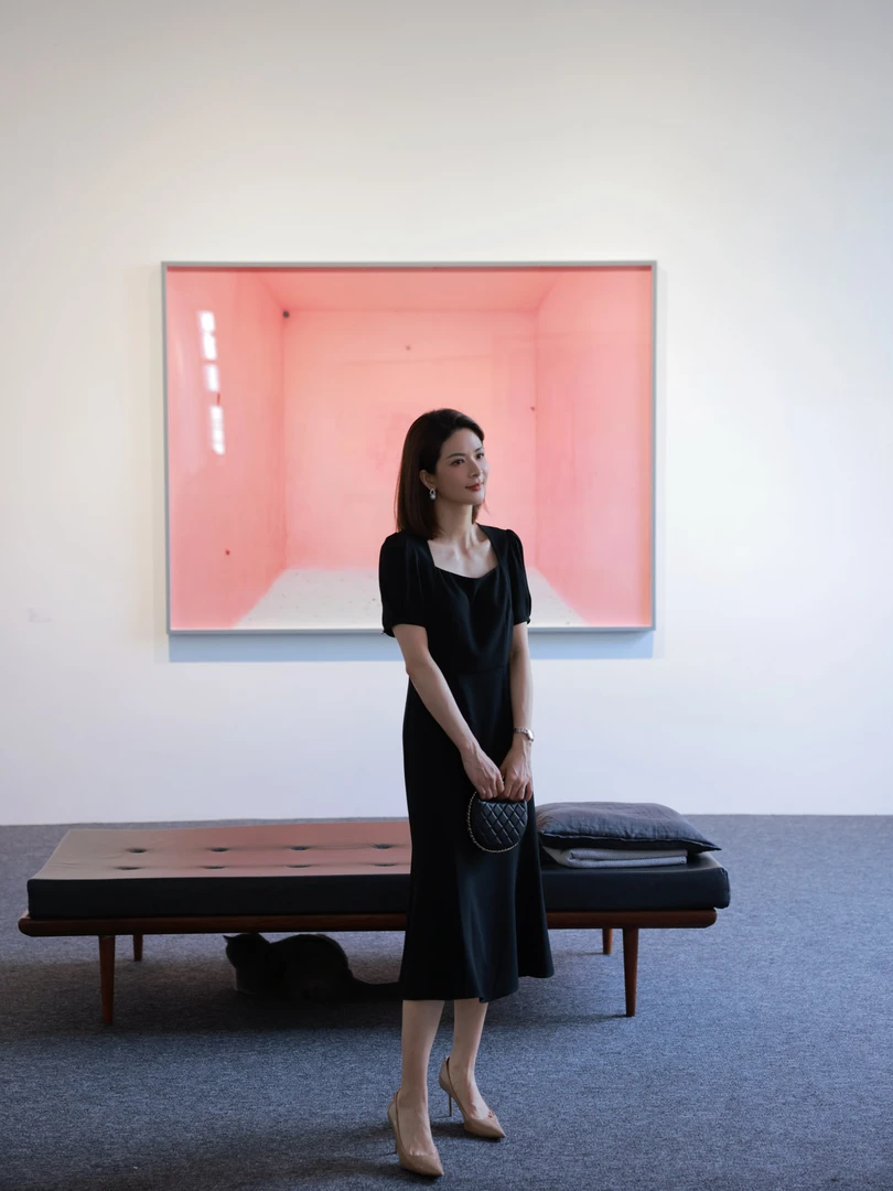 ANGELIAORIGINAL赫本之夜 醋酸显瘦气质夏款鱼尾小黑裙连衣裙#600