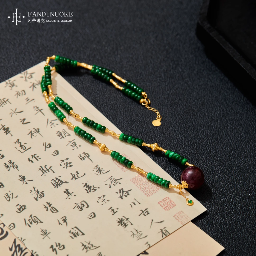 L【加加专属】18K翡翠项链多样性发一#XYGD273791-A