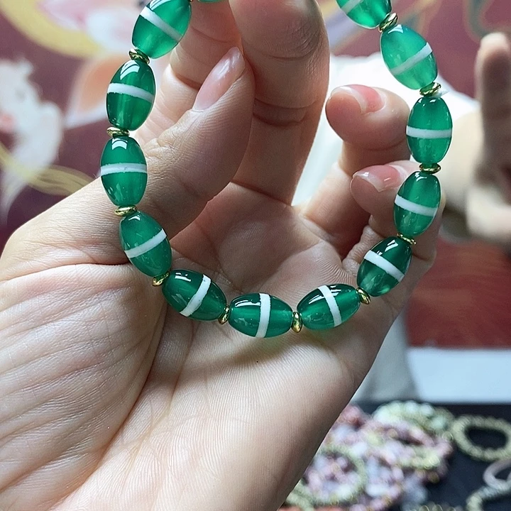 玛瑙/玉髓颈饰合金