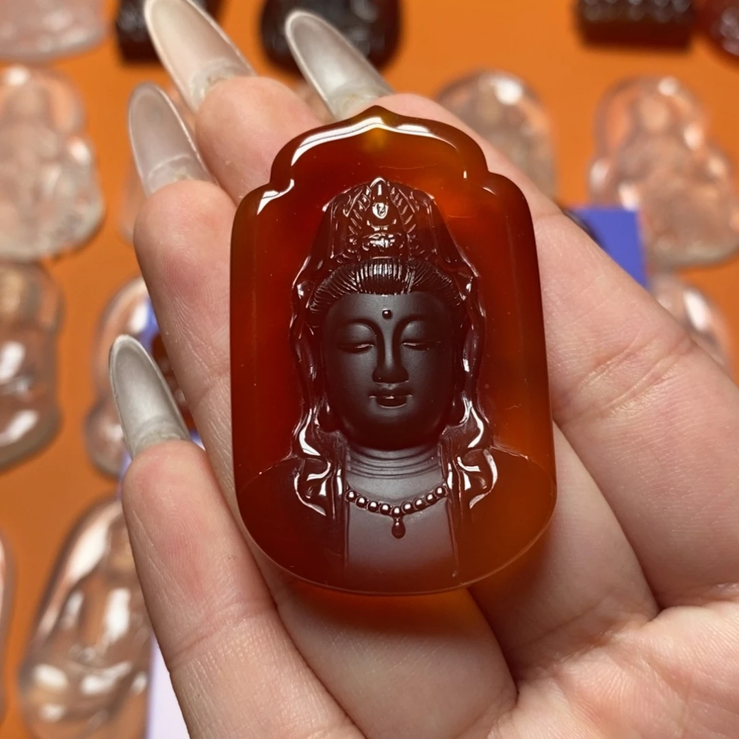 0***3玛瑙/玉髓吊坠未镶嵌