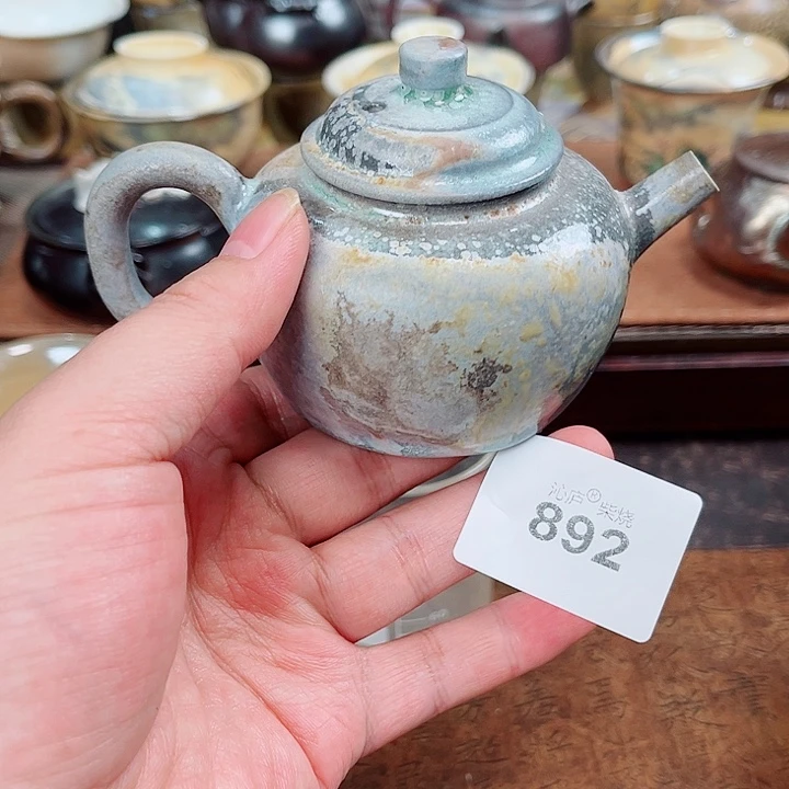 沁庐柴窑古法柴烧全手工茶具