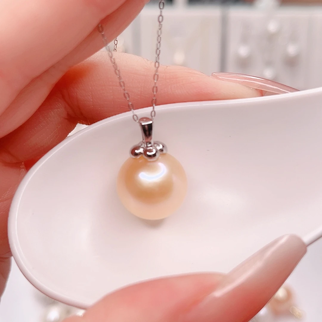 淡水珍珠合金吊坠(赠链)