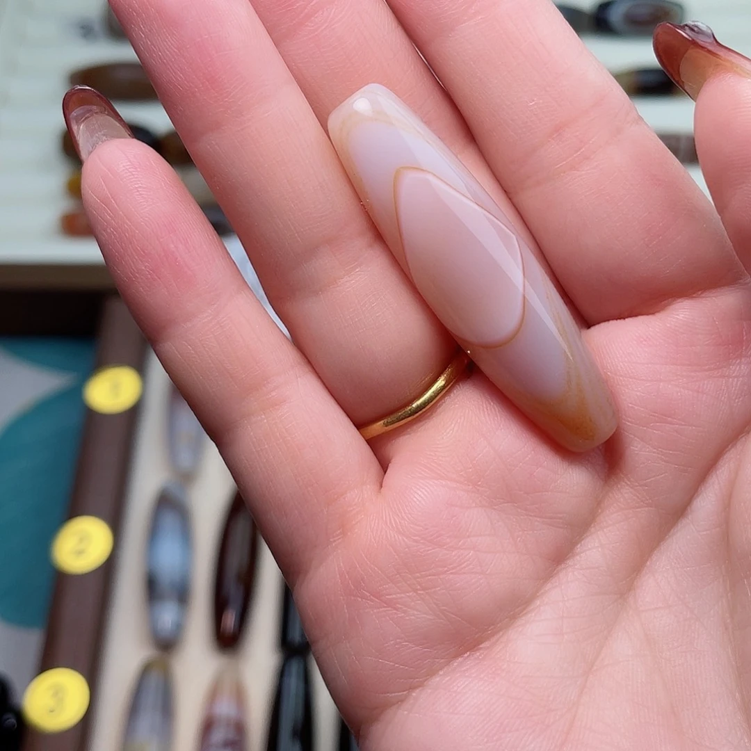 玛瑙/玉髓珠宝半成品未镶嵌伐*