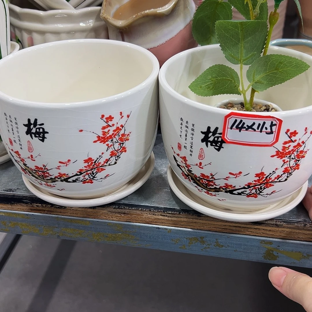 绿植多肉陶瓷花盆